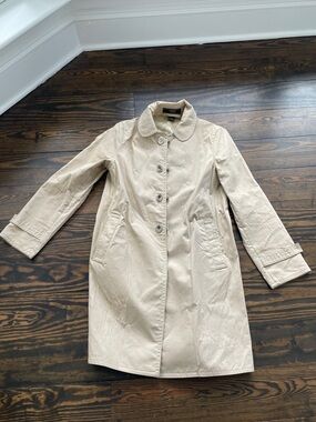 Coach Women's Light Beige Trench Coat